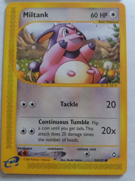 94/147 Miltank Aquapolis Nr Mint – Mint