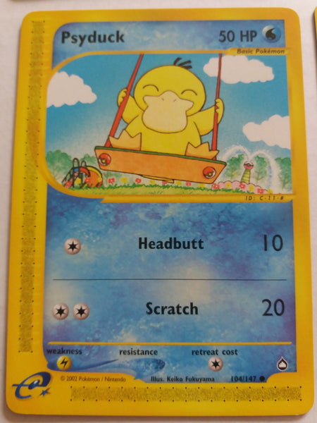 104/147 Psyduck Aquapolis Nr Mint – Mint