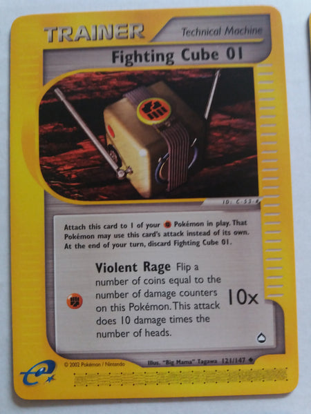 121/147 Fighting Cube 01 Aquapolis Nr Mint – Mint