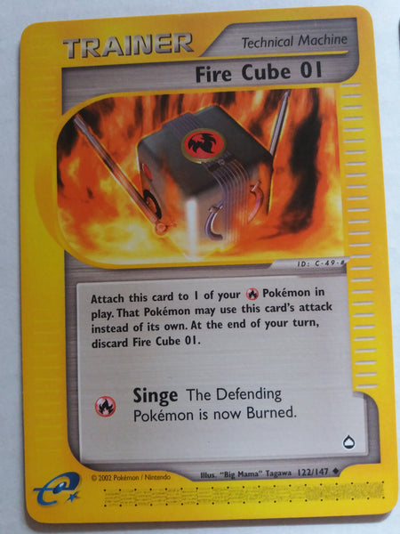 122/147 Fire Cube 01 Aquapolis Nr Mint – Mint