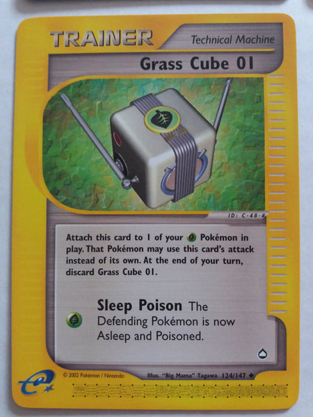 124/147 Grass Cube 01 Aquapolis Nr Mint – Mint