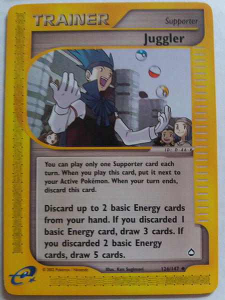 126/147 Juggler Aquapolis Nr Mint – Mint