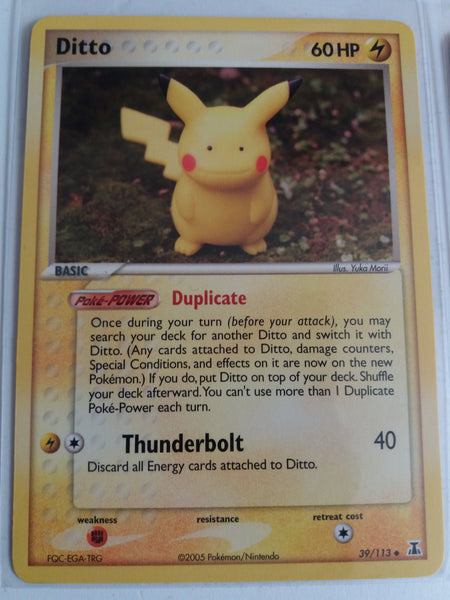 39/113 Ditto Ex Delta Species Nr Mint – Mint