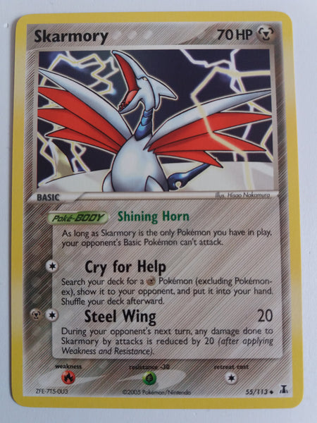 55/113 Skarmory Ex Delta Species Nr Mint – Mint