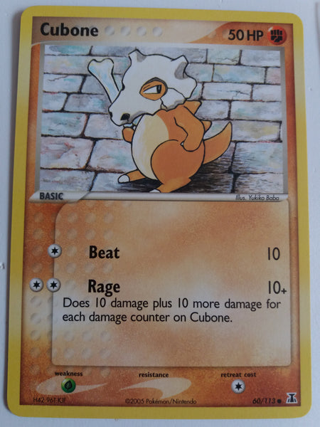 60/113 Cubone Ex Delta Species Nr Mint – Mint