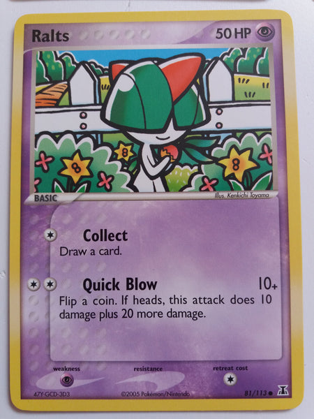 81/113 Ralts Ex Delta Species Nr Mint – Mint