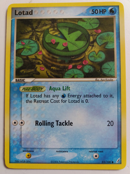 55/100 Lotad Non Holo Ex Crystal Guardians Set Nr Mint – Mint