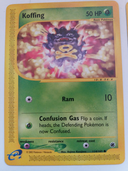 114/165 Koffing “Expedition” Nr. Mint – Mint