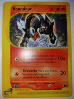 66/144 Houndour Common Non Holo Skyridge Set Nr Mint - Mint