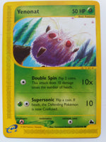 112/144 Venonat Common Non Holo Skyridge Set Nr Mint - Mint