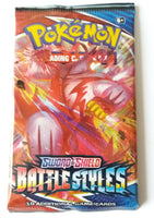 Pokemon Sw&Sh Battle Styles Booster Packs Singles (Random pack).