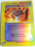 122/147 Fire cube 01 Rev Holo Aquapolis Nr Mint – Mint