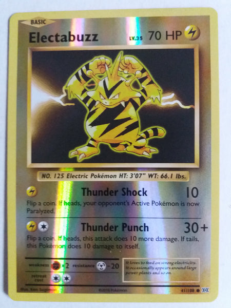 41/108 Electabuzz “Evolutions” Reverse Holo Nr. Mint – Mint