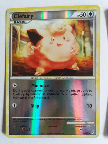 54/95 Clefairy Rev Holo Call Of Legends Set Nr Mint – Mint