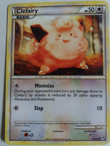 54/95 Clefairy Non Holo Call Of Legends Set Nr Mint – Mint