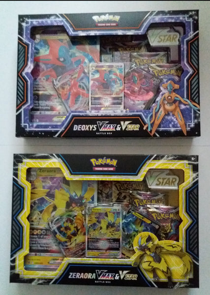 Pokemon TCG Deoxys Vmax & VStar Battle Box