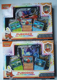 Pokemo Paldea Collection Boxes Sprigatito, Fuecoco, and Quaxly