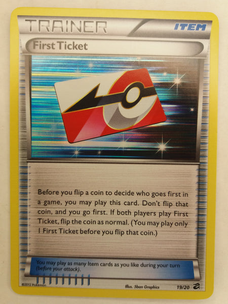 19/20 First Ticket Holo Dragon Vault Pokemon Card Nr Mint - Mint