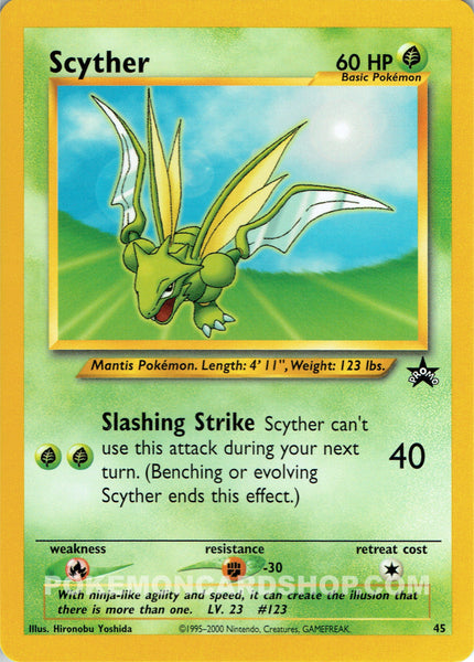 # 45 Scyther Promo Pokemon Card Nr Mint - Mint