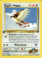 49/132 1st Ed Koga's Pidgey Gym Challenge Set Nr Mint - Mint