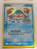 54/100 Krabby Reverse Holo “EX Crystal Guardians” Nr. Mint – Mint