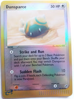 60/100 Dunsparce Reverse Holo “EX Sandstorm” Nr. Mint – Mint