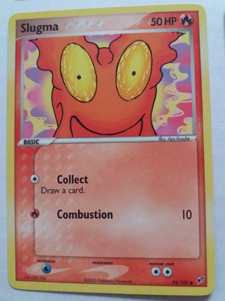 74/107 Slugma “EX Deoxys” Nr. Mint – Mint