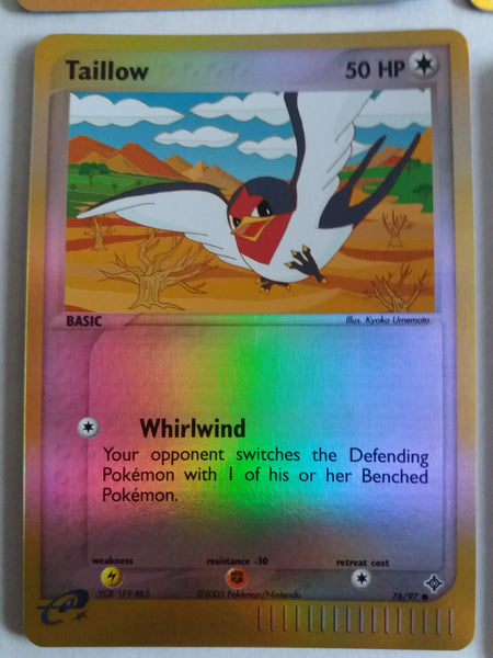 76/97 Taillow “EX Dragon” Reverse Holo Nr. Mint – Mint