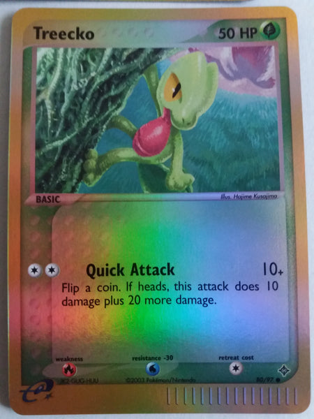 80/97 Treecko “EX Dragon” Reverse Holo Nr. Mint – Mint