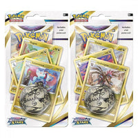 Pokemon Brilliant Stars Checklane Premium Booster Packs,