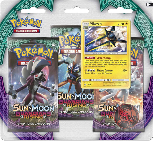 Pokemon Sm2 Guardians Rising Booster Triple Booster Pack With Promo PokemonCardShop Pokemon Sm2 Guardians Rising Booster Triple Booster Pack With Promo PokemonCardShop
