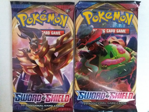 1 x Pokemon Sword & Shield Set Single Booster Pack (Random).