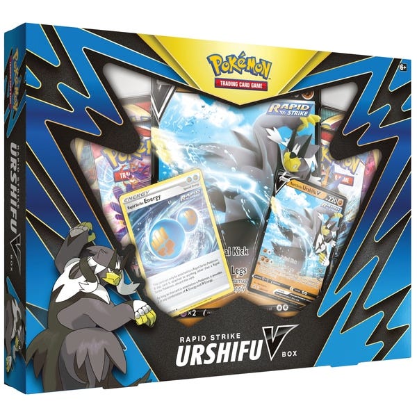 Pokemon Rapid Stike Urshifu V Box (Blue)